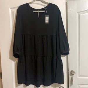 NWT New Look tiered mini dress
